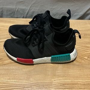 Adidas NMD R1 Black Sneakers. Size 8 men’s